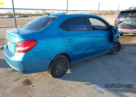 2019 Mitsubishi Mirage G4 Es из США, поврежденный, VIN ML32F3FJ6KHF05480